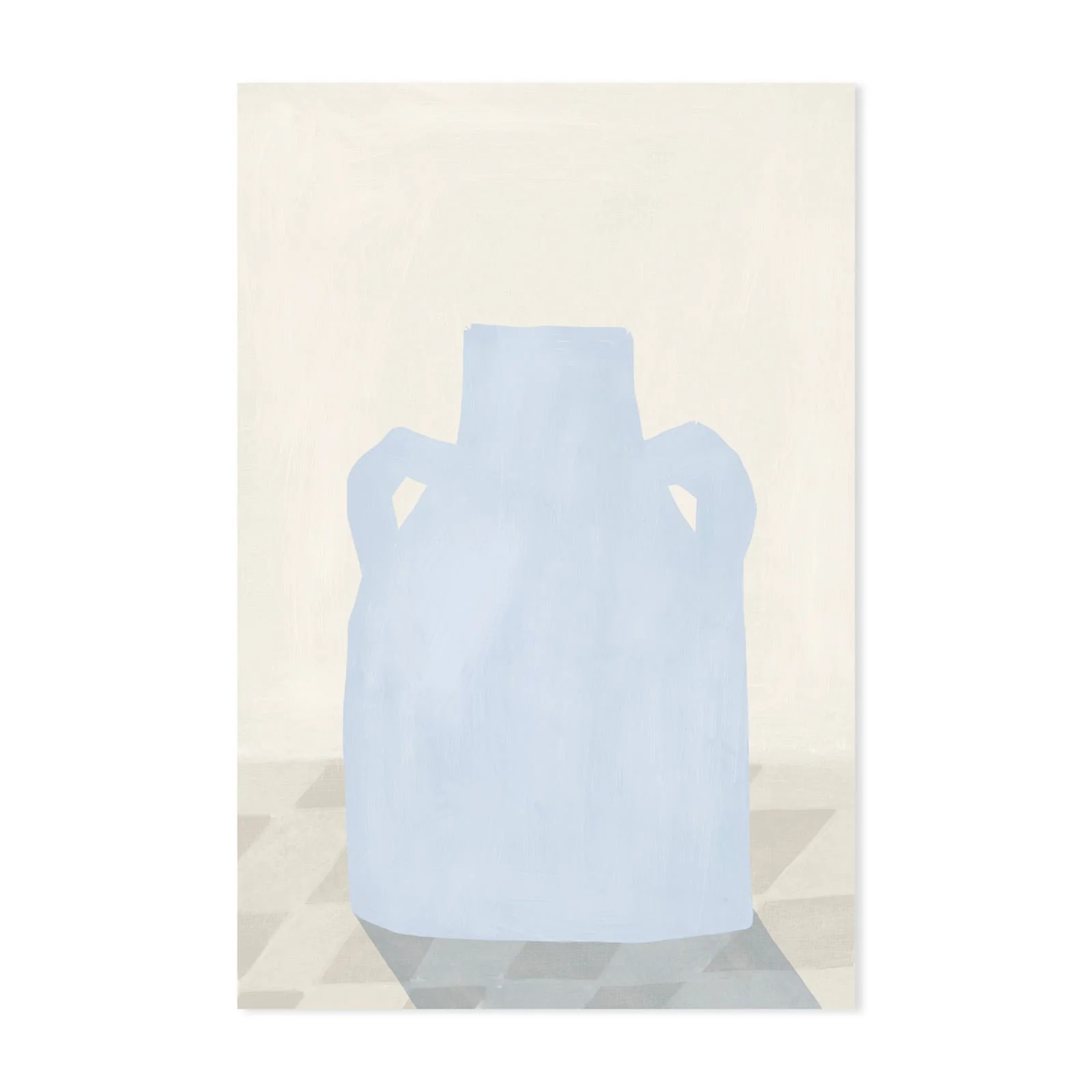 Vase bleu print - Image 3